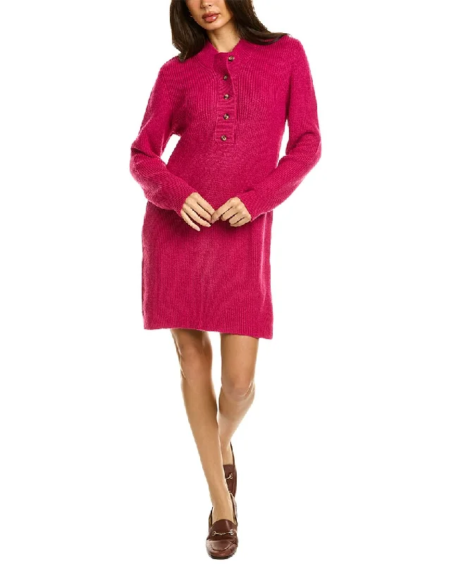 ANNA KAY Victoria Sweaterdress Mesh Sweater Canvas Denim
