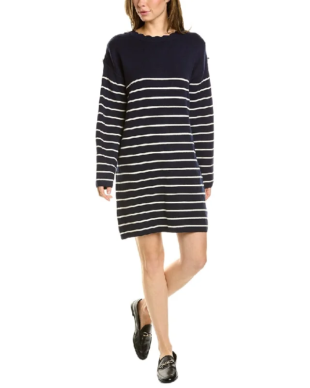 ANNA KAY Wool-Blend Sweaterdress Fleece Sweater Nylon Polyester
