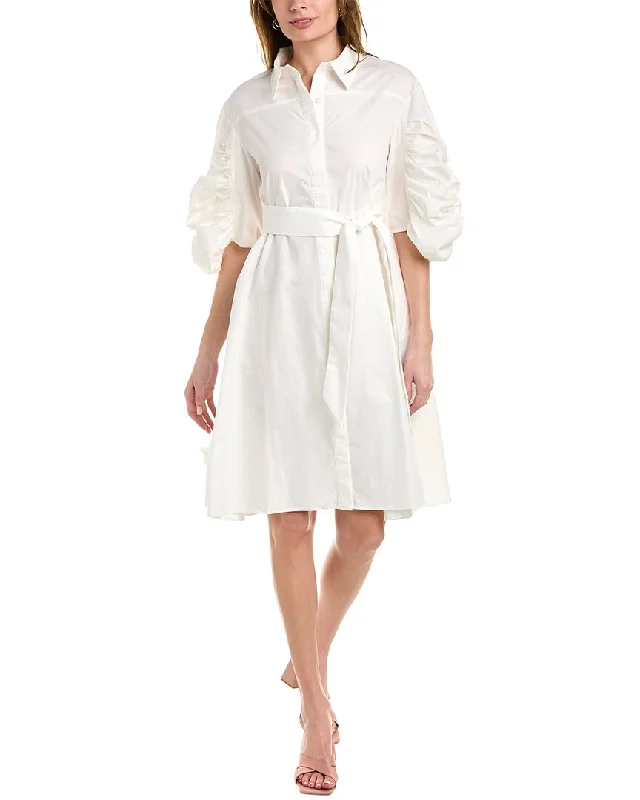Gracia Tie Waist Shirtdress Tunics Review highly