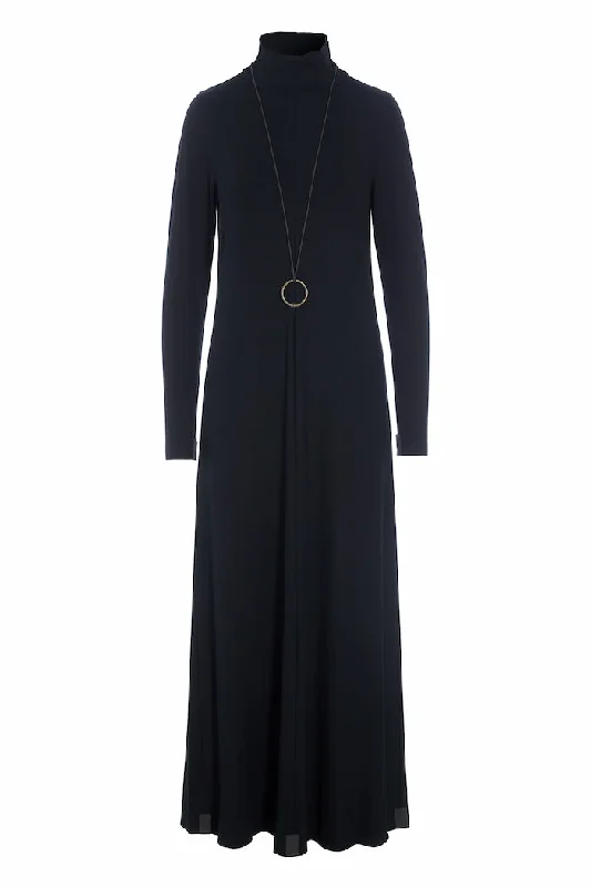 LONG DRESS W/JEWELRY - 98058 - BLACK Tunics Wedding white