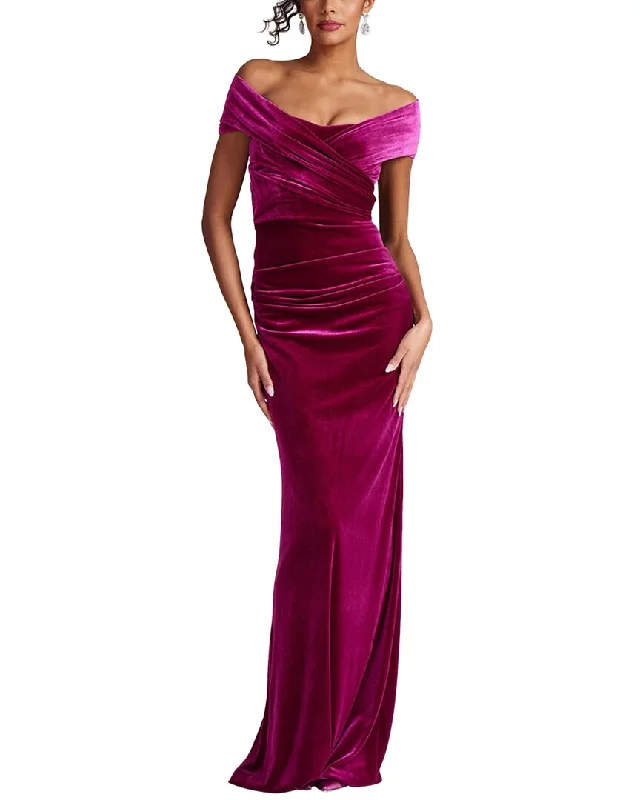 Teri Jon by Rickie Freeman Special Occasion Long Dress Tunics Designer luxury