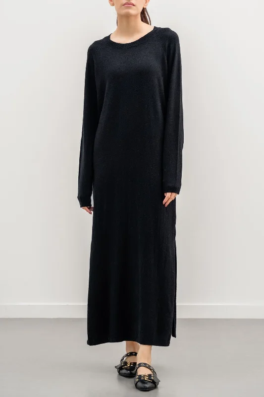 RIBBED LONG DRESS Tunics Vintage classic