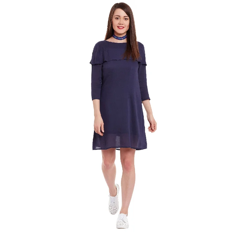 Women's Cape Styled Dress - Pannkh Tunics Modern contemporary