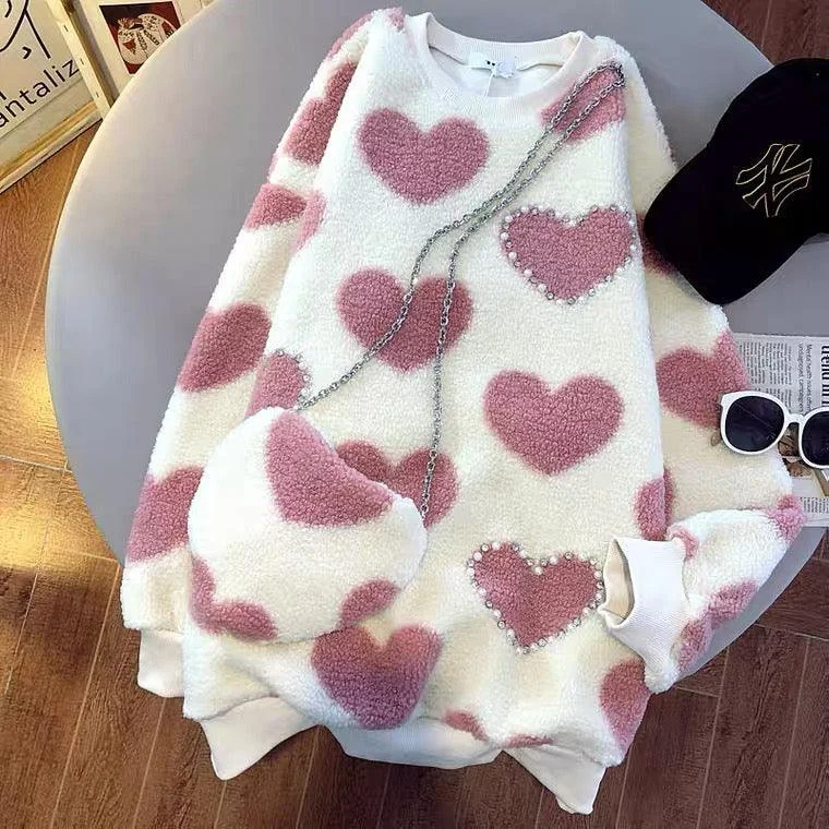 Gerald Sweater with Bag Satin Fabric Silk Fabric Chiffon Fabric