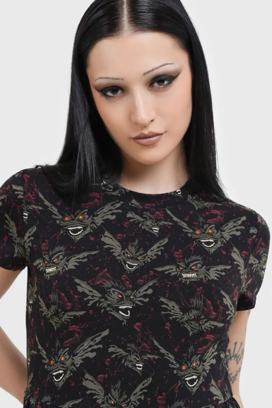 Gremlins After Midnight Skater Dress Shift Classic Vintage