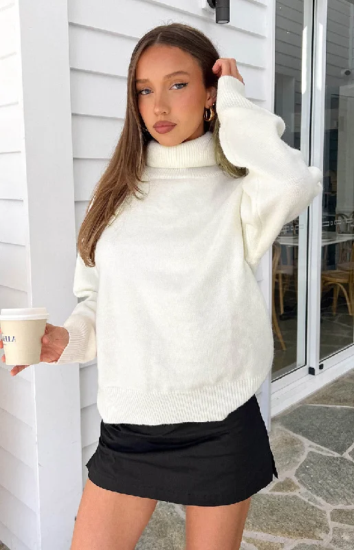 Love Lies Cream Sweater Beaded Sweater Sequined Faux Fur
