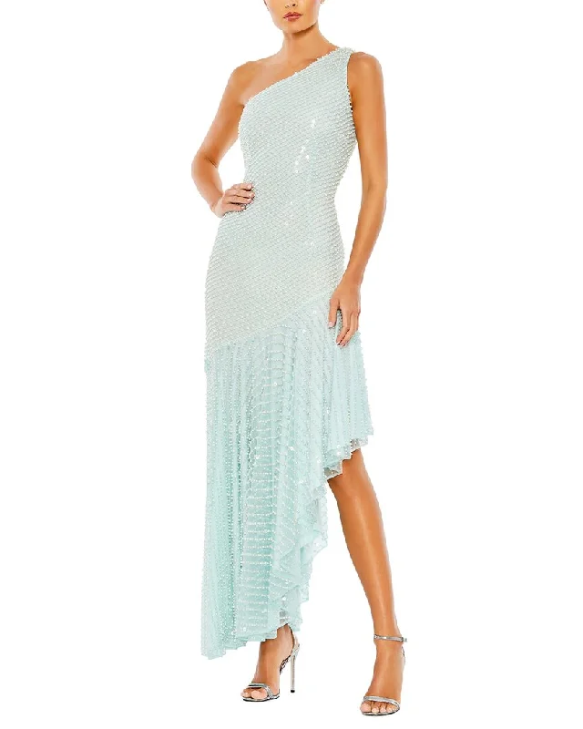 Mac Duggal Drop Waist Dress Casual Short Summer