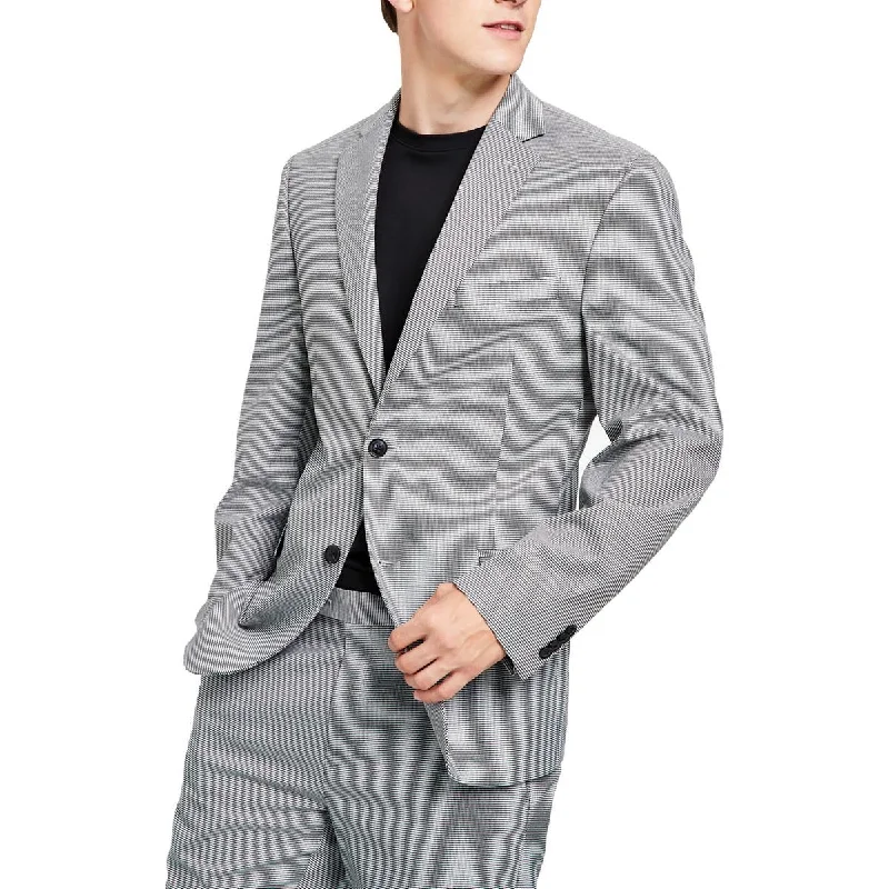 Alfani Mens Slim Fit Suit Separate Two-Button Blazer Women's Boutique Suit