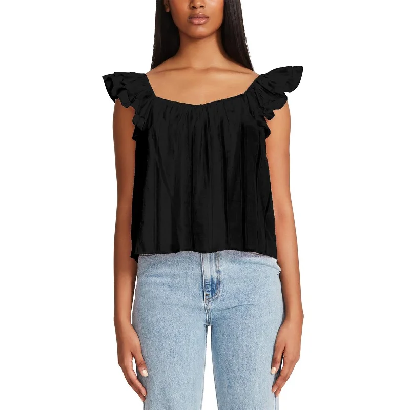 BB Dakota by Steve Madden Womens Clip Dots Wide Neckline Pullover Top Chunky Knit Pullover BB Dakota by Steve Madden Womens Clip Dots Wide Neckline Pullover Top Chunky Knit Pullover