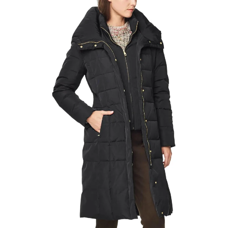 Cole Haan Womens Signature Quilted Down Puffer Jacket Embroidered Jacket Appliqued Jacket Beaded Jacket Cole Haan Womens Signature Quilted Down Puffer Jacket Embroidered Jacket Appliqued Jacket Beaded Jacket