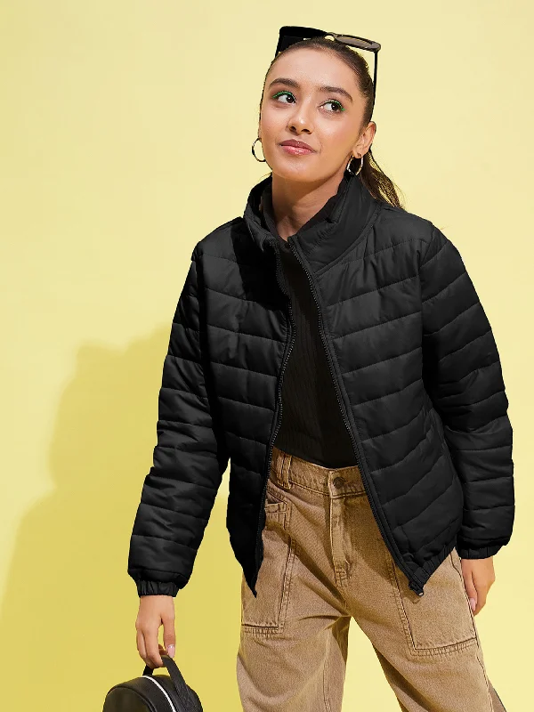 Girls Black Taffeta Quilted Zipper Jacket Embroidered Jacket Appliqued Jacket Beaded Jacket Girls Black Taffeta Quilted Zipper Jacket Embroidered Jacket Appliqued Jacket Beaded Jacket