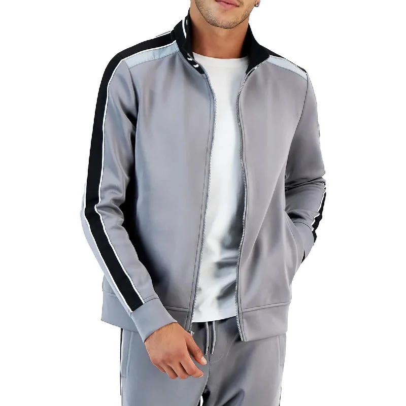 INC Mens Fitness Performance Track Jacket Oversized Jacket Tailored Jacket Straight Jacket INC Mens Fitness Performance Track Jacket Oversized Jacket Tailored Jacket Straight Jacket