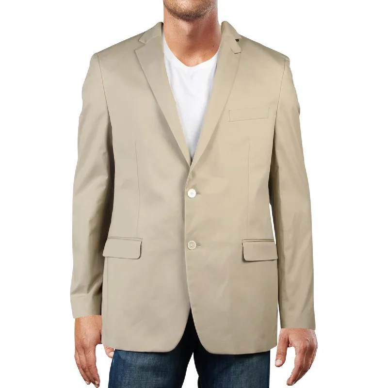 Lauren Ralph Lauren Mens Latrobe Stretch Suit Separate Two-Button Suit Jacket Welt Pockets Slit Pockets Flap Pockets Lauren Ralph Lauren Mens Latrobe Stretch Suit Separate Two-Button Suit Jacket Welt Pockets Slit Pockets Flap Pockets