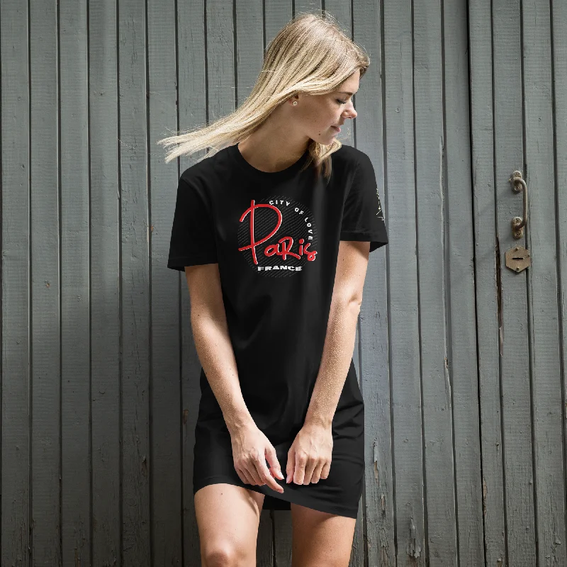 Organic cotton t-shirt dress Thin T-Shirt Open Front Quick Dry