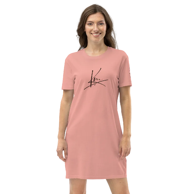 Organic cotton t-shirt dress Fashionable Trendy Casual