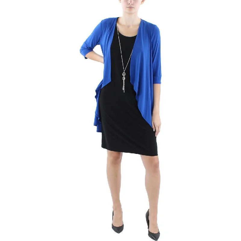 R&M Richards Womens Petites Jacket Two Piece Dress Nylon Jacket Polyester Jacket Spandex Jacket R&M Richards Womens Petites Jacket Two Piece Dress Nylon Jacket Polyester Jacket Spandex Jacket