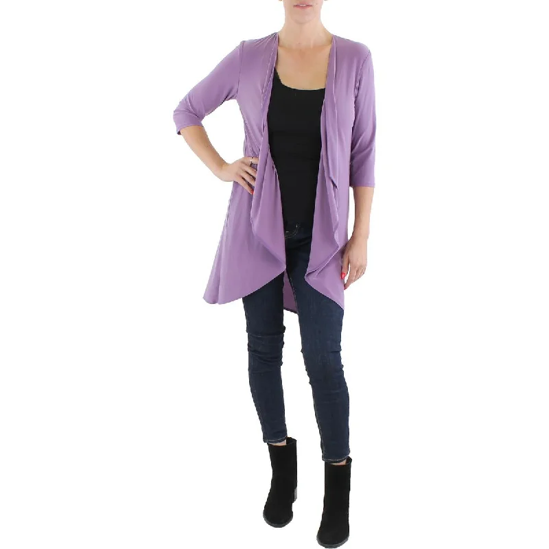 R&M Richards Womens Petites Open Front 3/4 Seeves Duster Blazer Women's Vintage Jacket R&M Richards Womens Petites Open Front 3/4 Seeves Duster Blazer Women's Vintage Jacket