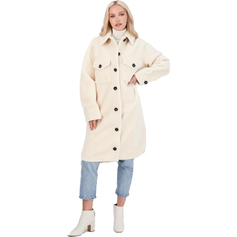 Rebecca Minkoff Harper Women's Long Wool Button Down Shirt Jacket Striped Jacket Polka Dot Jacket Floral Jacket Rebecca Minkoff Harper Women's Long Wool Button Down Shirt Jacket Striped Jacket Polka Dot Jacket Floral Jacket