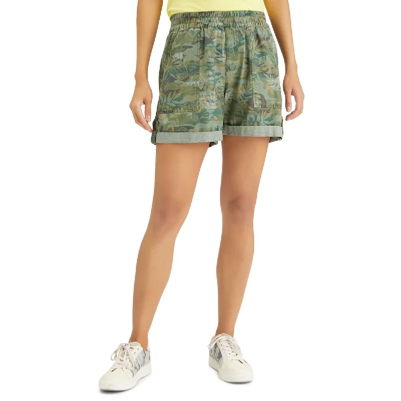 Sanctuary Womens Trail Blazer Printed Stretch Shorts Women's Solid Blazer