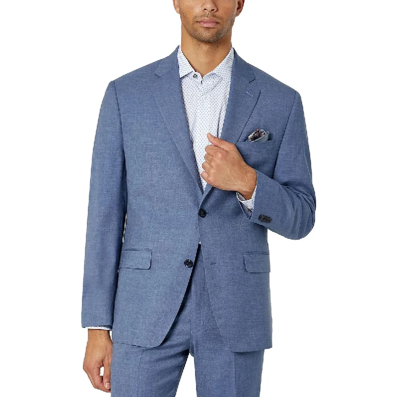 Sean John Mens Classic Fit Floral Suit Jacket Knit Fabric Woven Fabric Fleece Fabric Sean John Mens Classic Fit Floral Suit Jacket Knit Fabric Woven Fabric Fleece Fabric