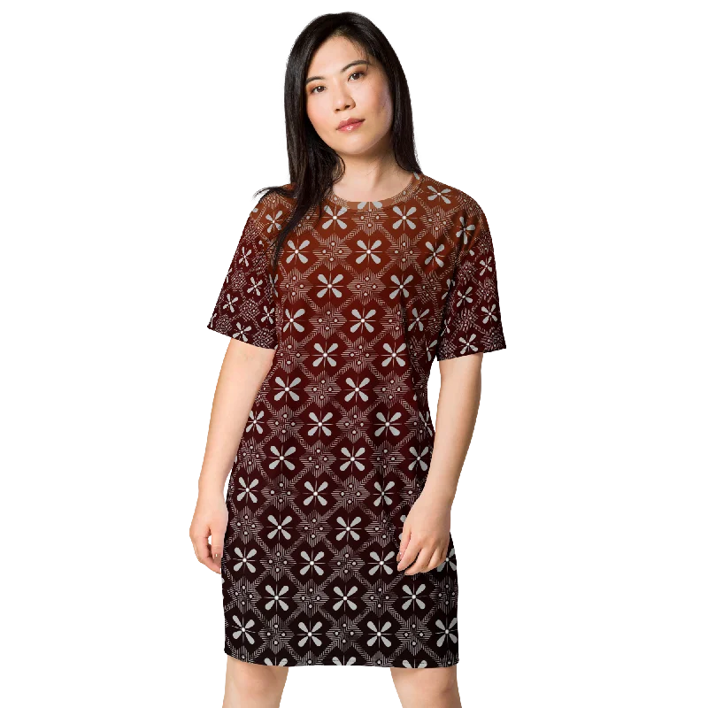 T-shirt dress Handmade Hand-knitted Hand-woven