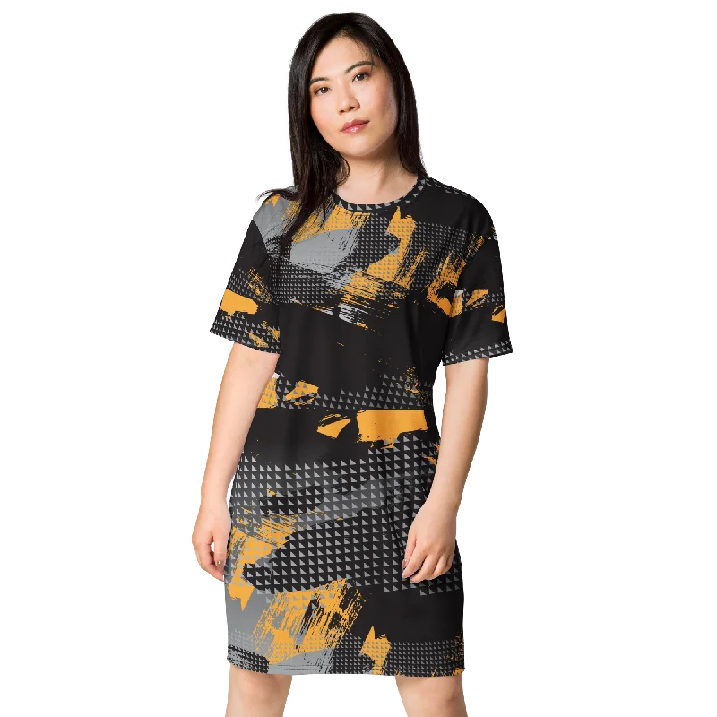 T-shirt dress Chenille Brocade Lace