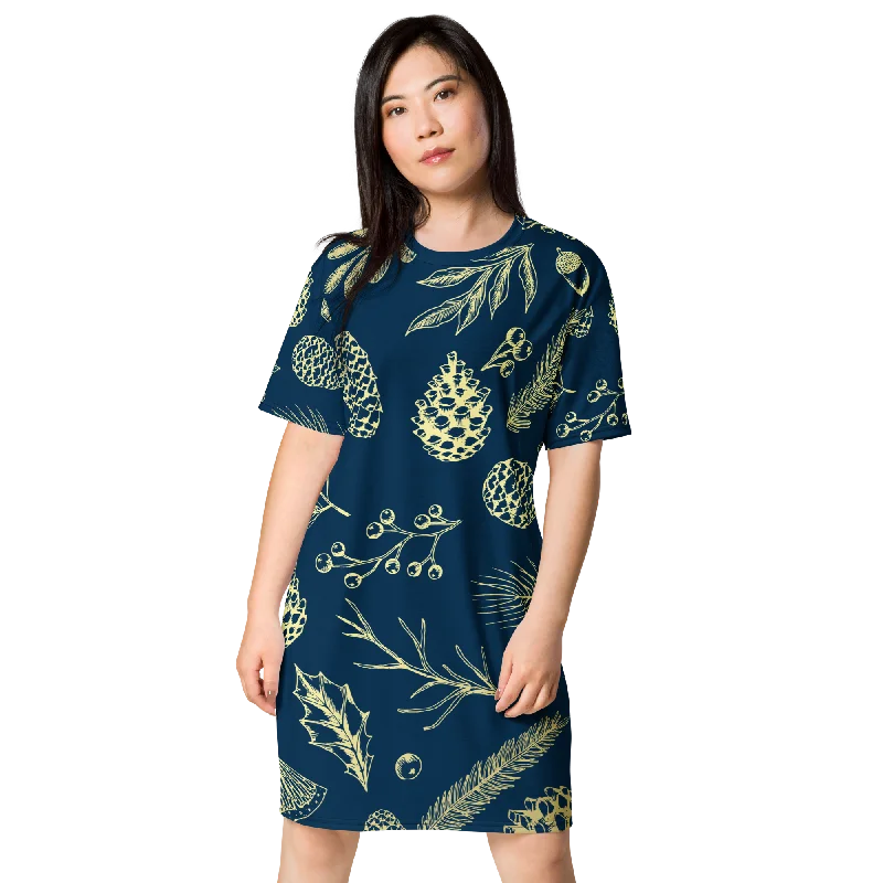 T-shirt dress Fitted T-Shirt Seamless Stretchy