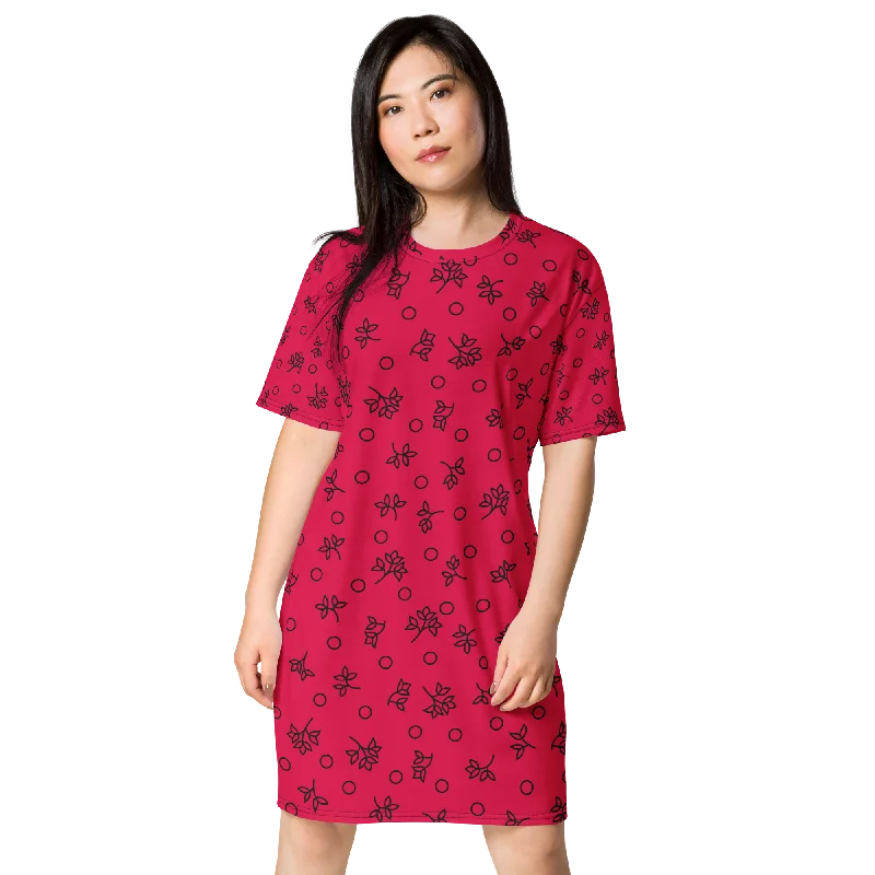 T-shirt dress Basic T-Shirt Crew Neck Short Sleeve