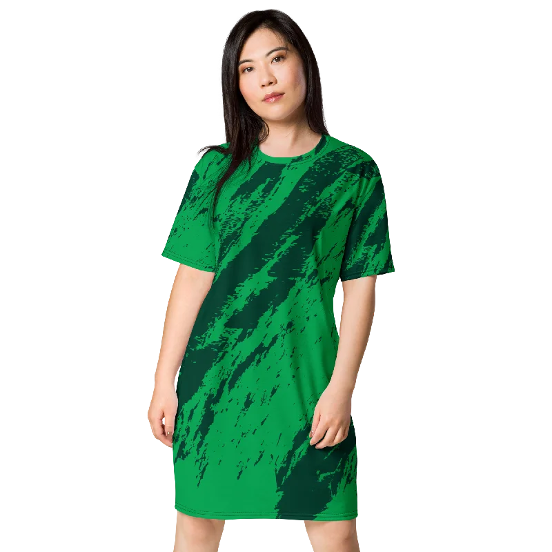 T-shirt dress Collared Crew Neck Turtle Neck