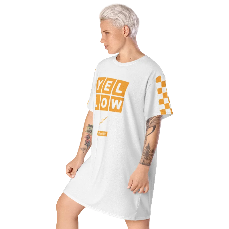 T-shirt dress Spandex Blend Rayon Blend Denim Blend