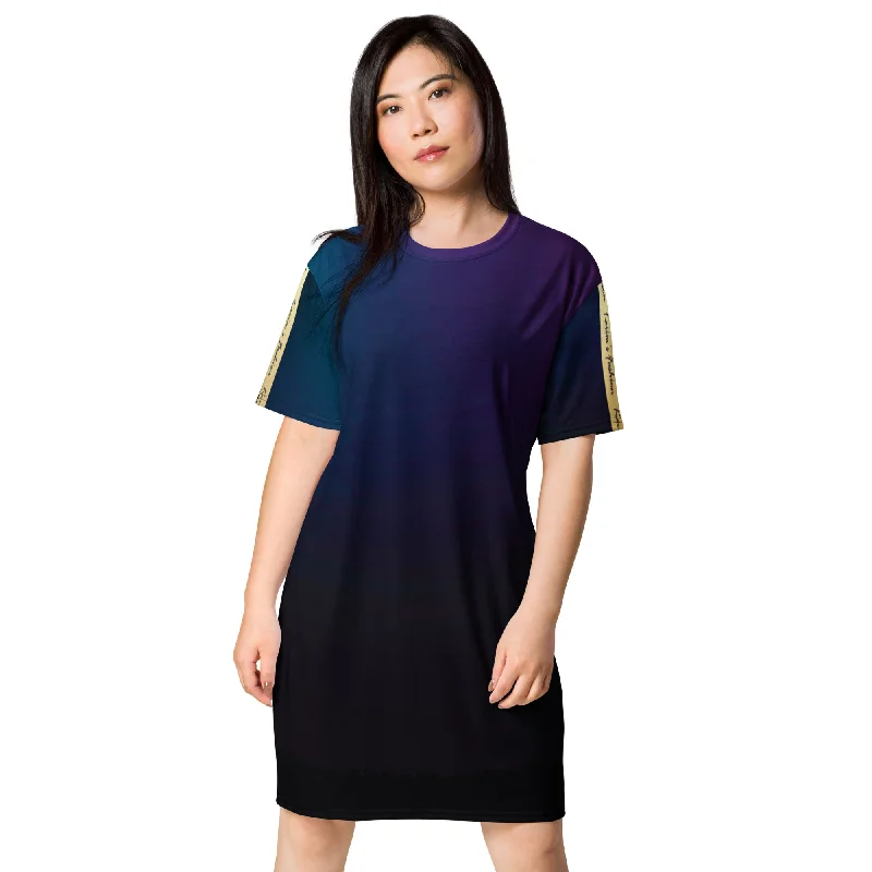 T-shirt dress Embroidered Appliqued Beaded
