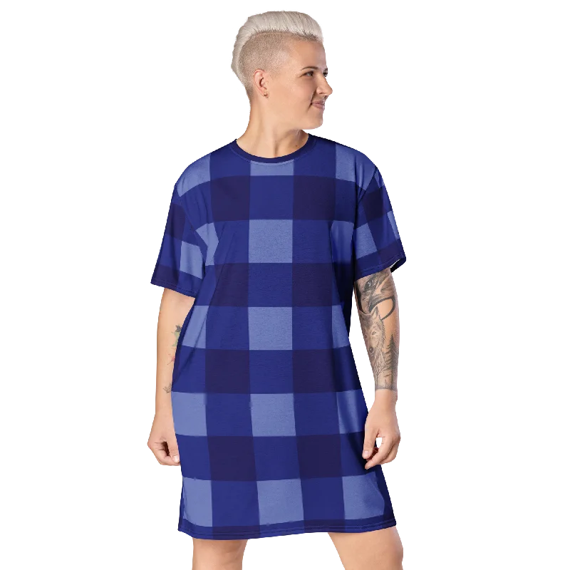 T-shirt dress Polka Dot Checkered Tartan