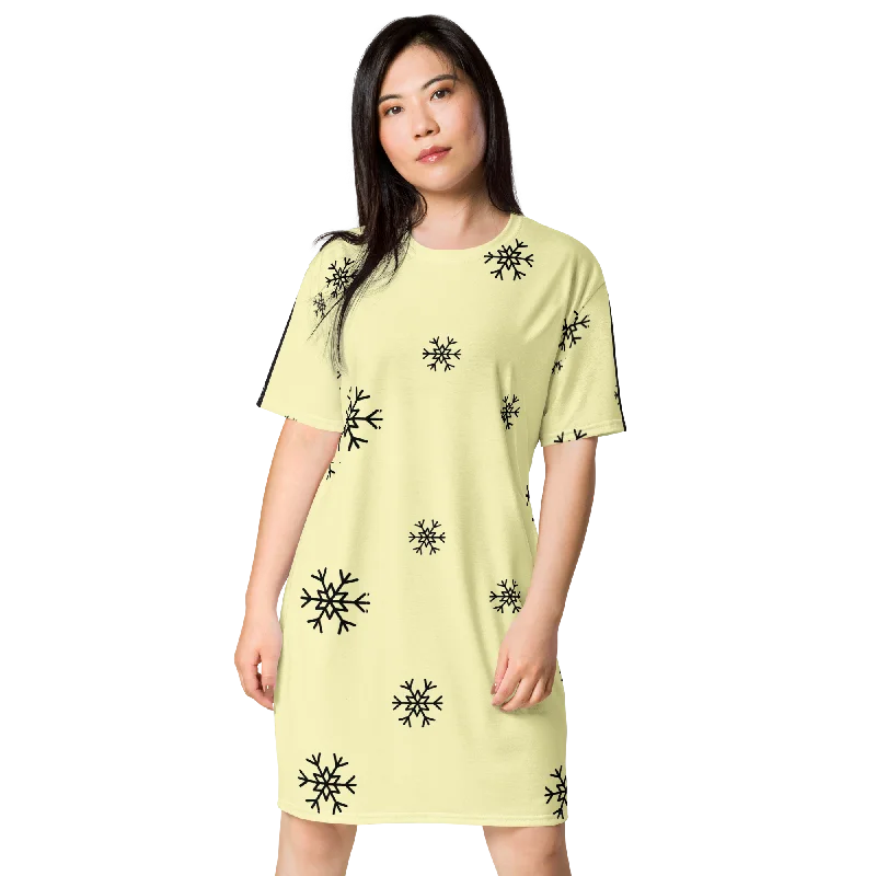 T-shirt dress Silk Blend Satin Velvet
