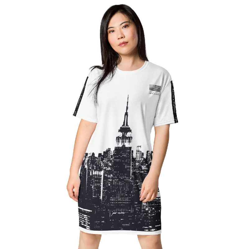 T-shirt dress Rayon Velvet Corduroy