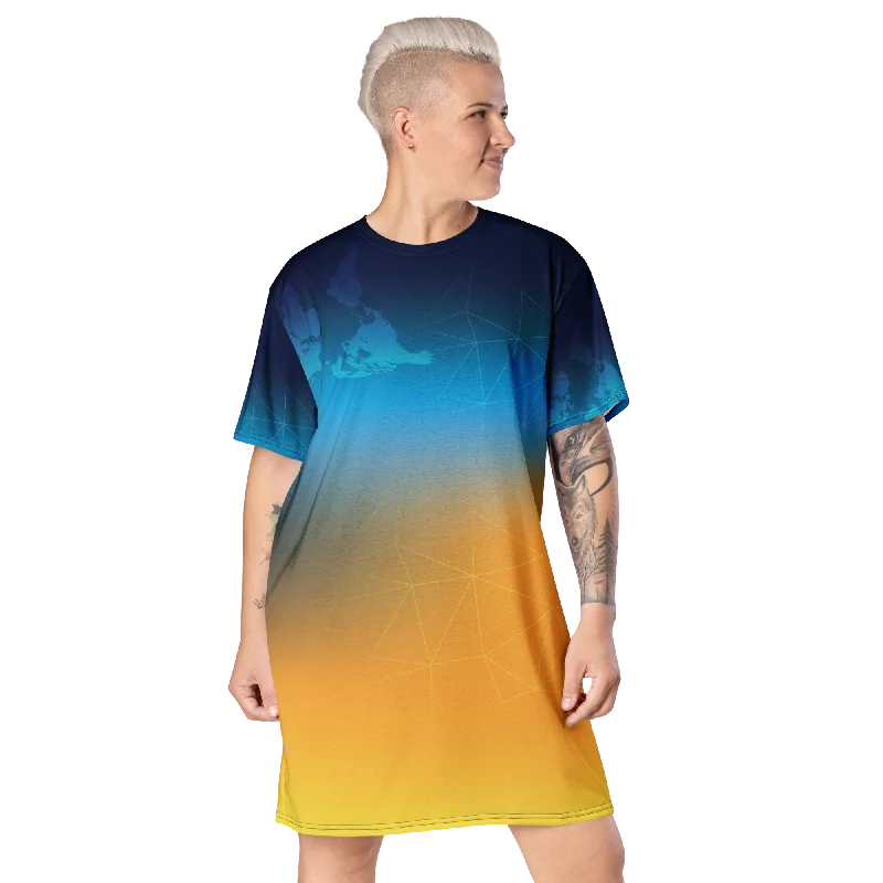 T-shirt dress Elegant Classic Vintage