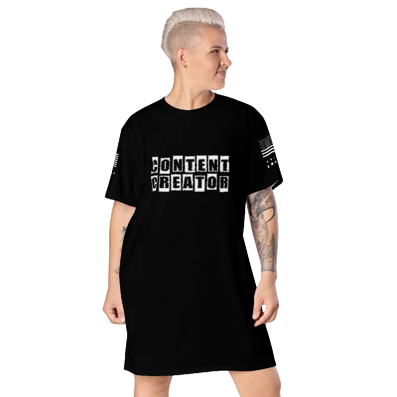 T-shirt dress Layered Multi-layer Single Layer