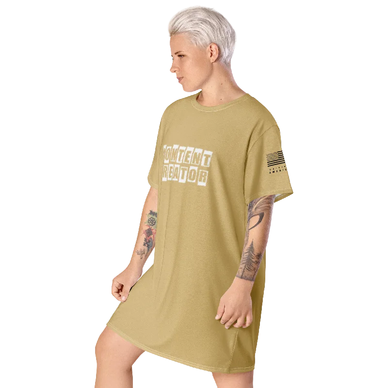 T-shirt dress Boxy Fit Fitted Loose