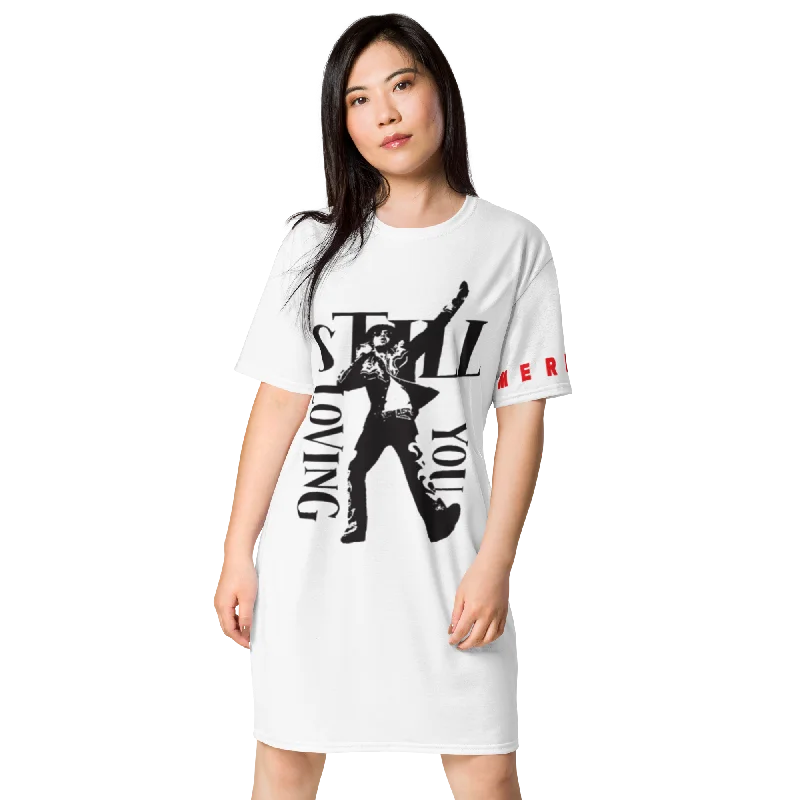 T-shirt dress Iron Safe Non-Iron Wrinkle Free
