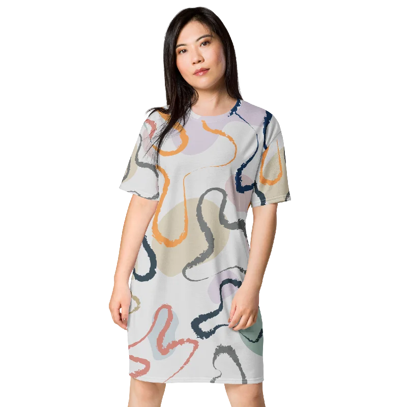 T-shirt dress Elegant Classic Vintage