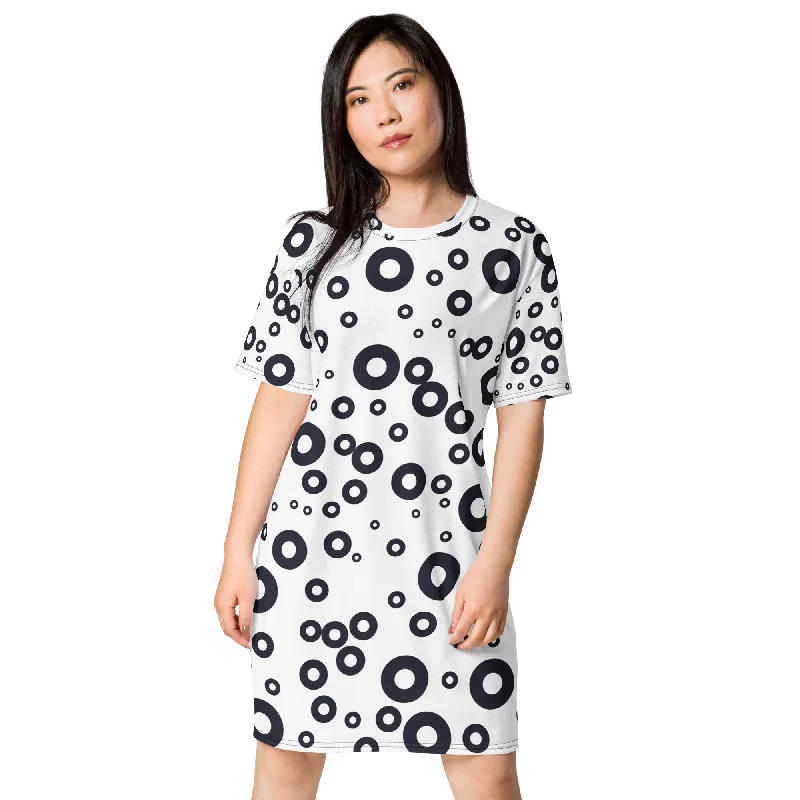 T-shirt dress Layered Multi-layer Single Layer