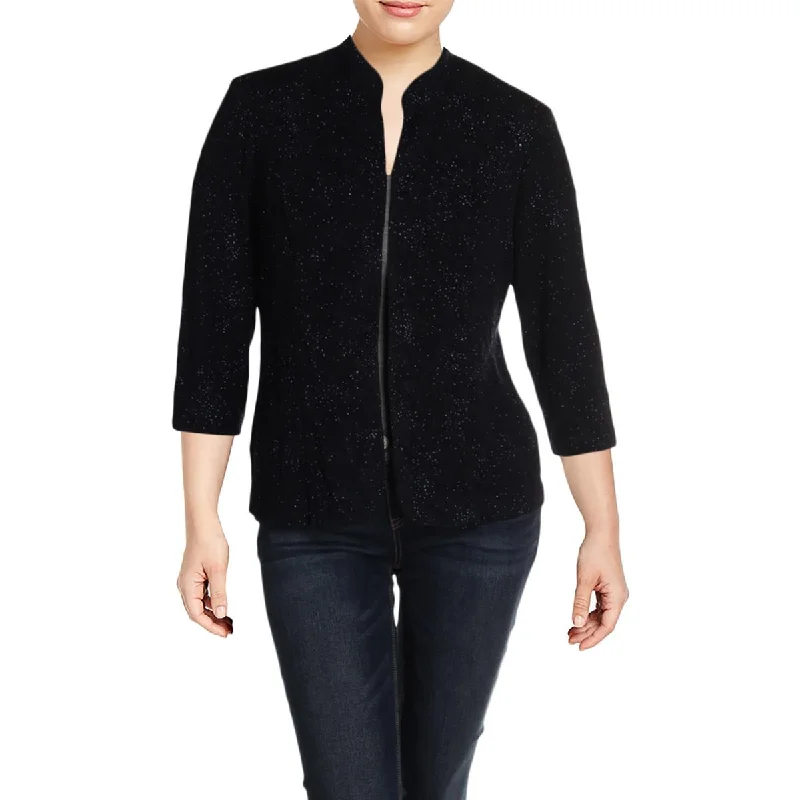 Alex Evenings Womens Glitter Special Occasion Jacket Fleece Jacket Down Jacket Parka Alex Evenings Womens Glitter Special Occasion Jacket Fleece Jacket Down Jacket Parka