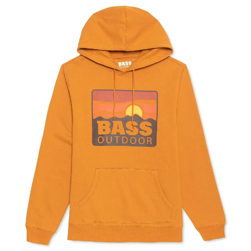 BASS OUTDOOR Mens Fleece Sweatshirt Hoodie Hoodie with Neon Bright Vibrant