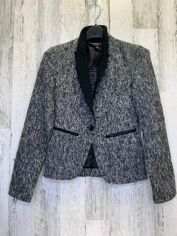 Blazer Jacket By Mossimo  Size: 2 Knit Fabric Woven Fabric Fleece Fabric