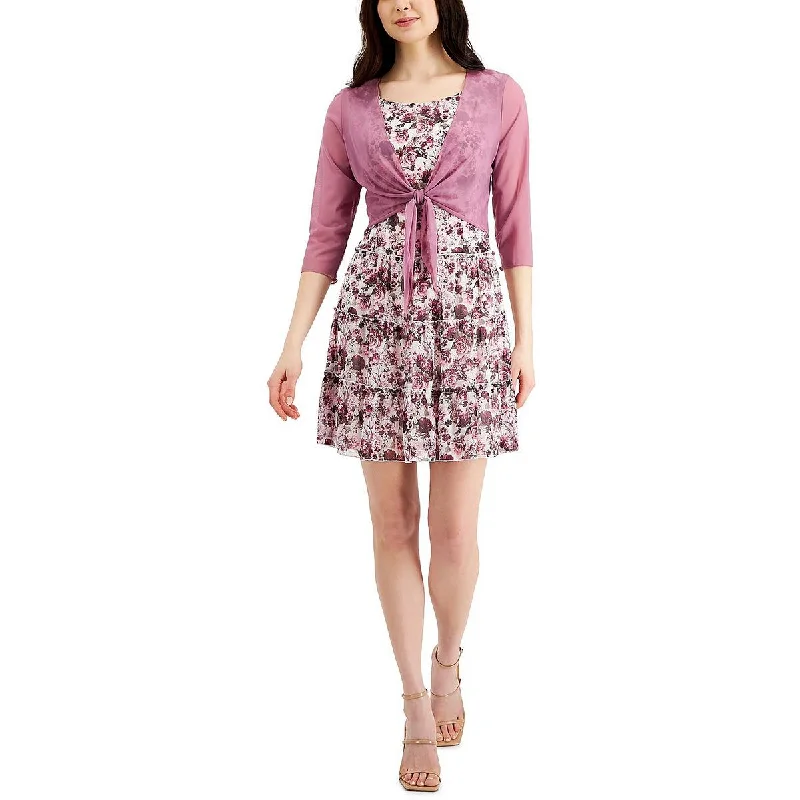Connected Apparel Womens Petites Floral Mesh Jacket Fit & Flare Dress Mesh Jacket Canvas Jacket Denim Jacket Connected Apparel Womens Petites Floral Mesh Jacket Fit & Flare Dress Mesh Jacket Canvas Jacket Denim Jacket