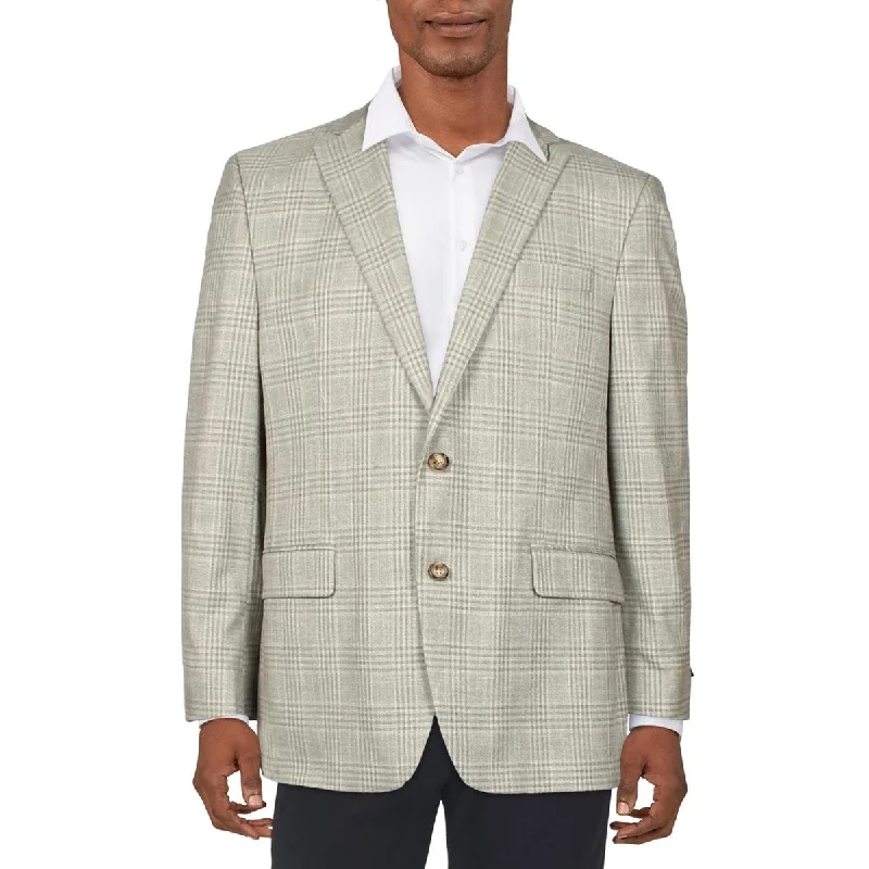 Lauren Ralph Lauren Mens Lexington Classic Fit Plaid Suit Jacket Anorak Shell Jacket Lightweight Jacket Lauren Ralph Lauren Mens Lexington Classic Fit Plaid Suit Jacket Anorak Shell Jacket Lightweight Jacket