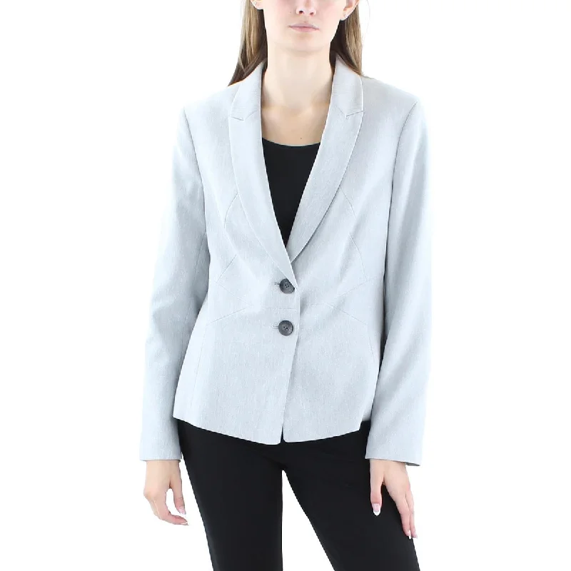 Le Suit Womens Pattern  Two-Button Blazer Women's High-End Blazer