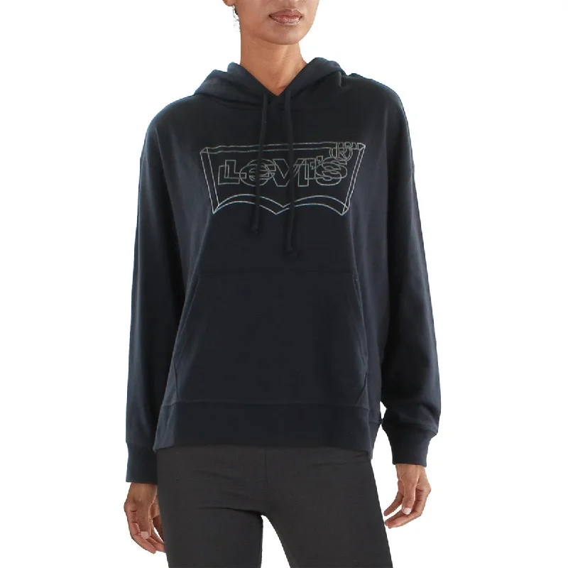 Levi's Womens Plus Gym Fitness Hoodie Hoodie with Contrast Stitching Detailed Premium Levi's Womens Plus Gym Fitness Hoodie Hoodie with Contrast Stitching Detailed Premium