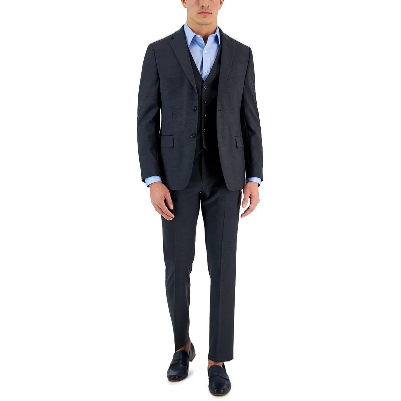 Tommy Hilfiger Mens Adams Wool Blend Modern Fit Suit Jacket Front Pockets Side Pockets Patch Pockets Tommy Hilfiger Mens Adams Wool Blend Modern Fit Suit Jacket Front Pockets Side Pockets Patch Pockets