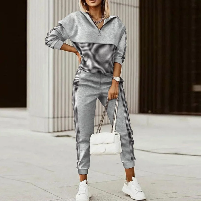 Grey Print(Hooded)