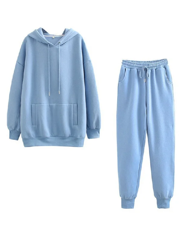 Women Warm Fleece Hoodie Hoodie with Side Slits Relaxed Casual